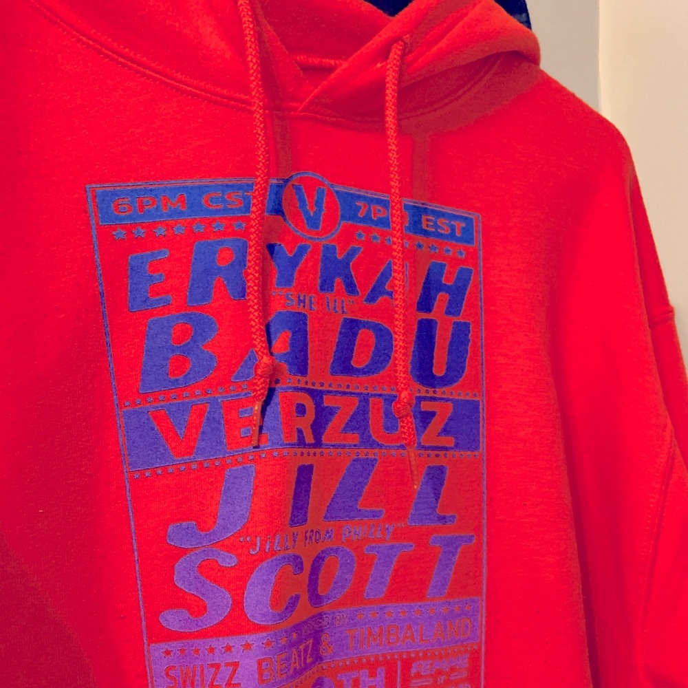 BADU VERZUZ SCOTT | limited orange hoodie
